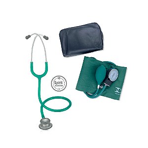 Estetoscópio Pro-Lite Verde Perolizado Spirit + Aparelho de Pressão Verde  Premium - Cirúrgica Joinville | Produtos Médicos e Hospitalares