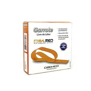 Garrote Descartável Rolo c/25 tiras de 45cm PAMED