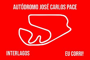 Capacho Racing Interlagos Traçado vermelho