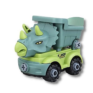 Trucksauro Caminhão de Brinquedo Dinossauro com Ferramentas