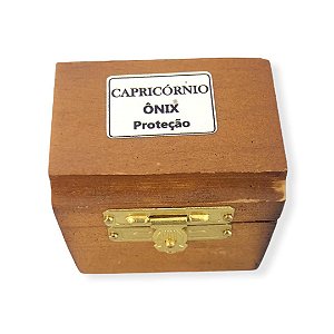 Baú Capricórnio - Ônix