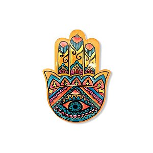 Mão de Hamsa Porcelana Modelo 2 18cm