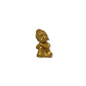 Buda Dourado 5cm modelo 3