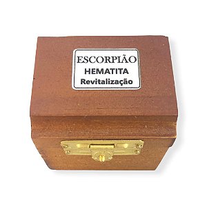 Baú Escorpião - Hematita