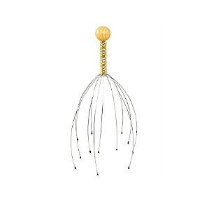 Massageador Capilar Amarelo