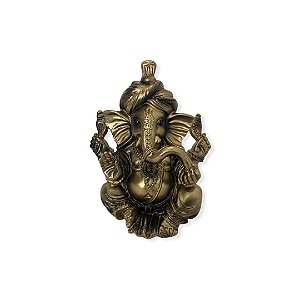 Ganesha Ouro Velho 10cm