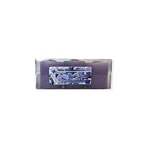 Vela Perfumada 1 Dia Alfazema c/ 3