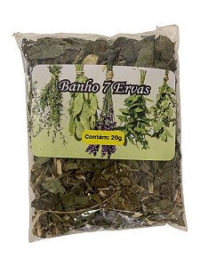 Banho 7 ervas