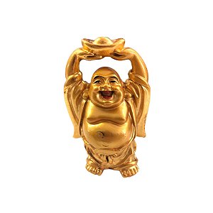 Buda Dourado de Resina modelo A