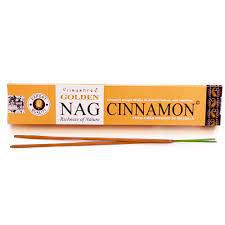 Incenso Nag Golden Cinnamon