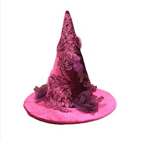 Chapéu de Bruxa Vermelho