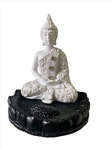 Incensário Buda Branco