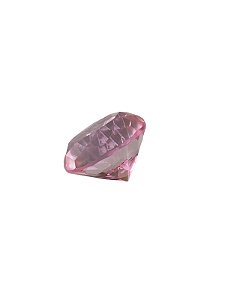 Cristal em forma de Diamante 40mm Rosa Claro