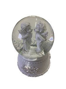 Anjinhos Bola De Água com Luz à Pilha Grande