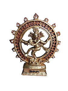 Estátua Shiva Dourada