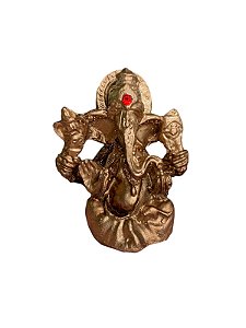 Ganesha Mini Ouro Antigo