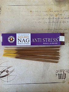 Incenso Nag Golden Anti Stress