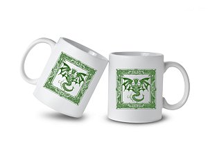 Caneca Dragão Verde