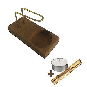 Incensário Retangular P/ Palo Santo