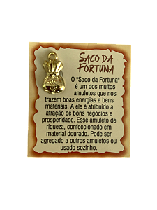 Amuleto Saco da Fortuna Carteira