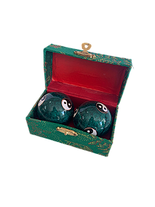 Bola da Saúde Yin-Yang Verde