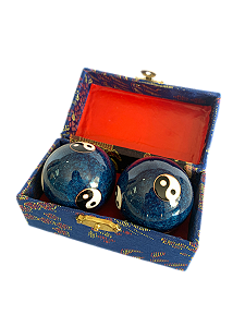 Bola da Saúde Yin-Yang Azul