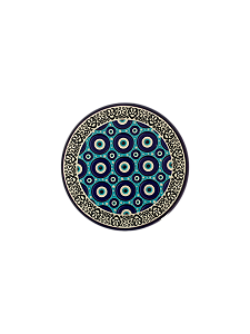 Porta Copos Olho Grego Porcelana Modelo 1