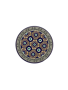 Porta Copos Olhos Grego Porcelana Modelo 2