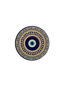 Porta Copos Olho Grego Porcelana Modelo 1