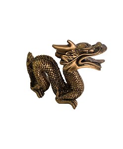 Dragão Dourado 9cm