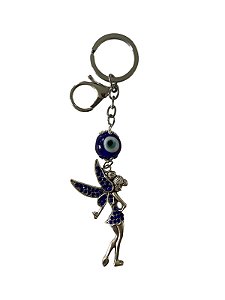 Chaveiro Olho Grego Fada c/ Strass