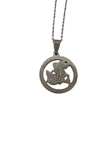 Colar São Jorge Prata