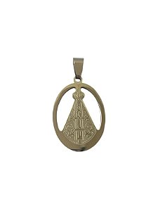Pingente Nossa Senhora Aparecida Aço