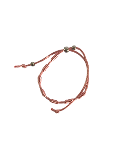 Pulseira Kabbalah 7 Nós Rosa