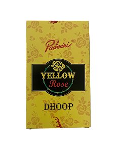 Incenso Wellow Rose Dhoop Sem Vareta Padmini