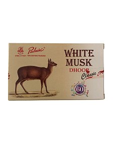Incenso White Musk Dhoop Sem Vareta Padmini