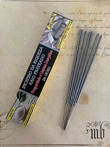 Incenso da Riqueza Raio Prateado Sal Grosso