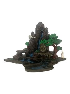 Incensário Floresta Cascata 18cm