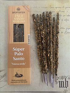 Incenso Buena Onda Súper Palo Santo Aromanza