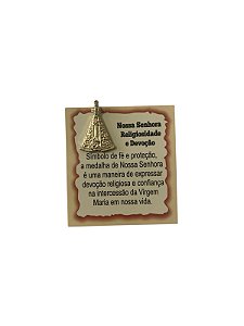 Amuleto Nossa Senhora Carteira