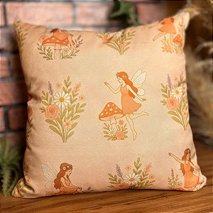 Capa Almofada Jardim das Fadas