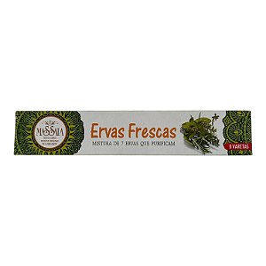 Incenso Massala de 7 Ervas Frescas