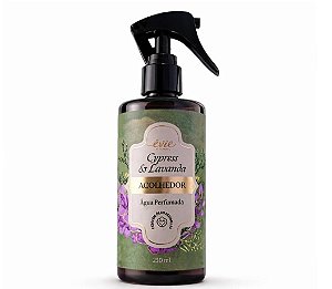 ÁGUA PERFUMADA CYPRESS E LAVANDA ACOLHEDOR 250ML
