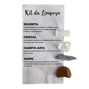 Kit Pedras da Limpeza