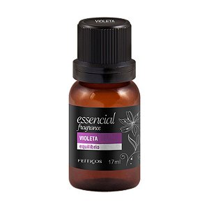 Essência para Ambiente Essencial Fragrance Violeta Equilíbrio 17ml