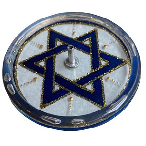 Incensário Mandala Estrela de David