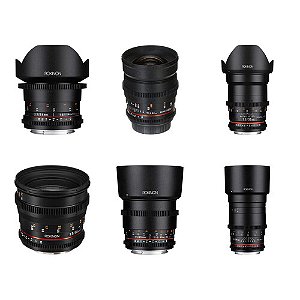 Rokinon Cine DS 6 Lens Kit with Canon EF Mount