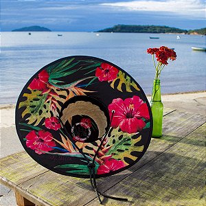 Chapéu de Palha - Hibisco
