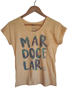 Baby Look Mar Doce Lar