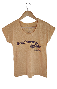 Baby Look Cachorro tb é gente